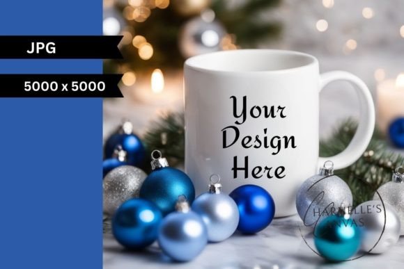 Download White Coffee Mug Mockup | Blue Decor - Blue decor Collection