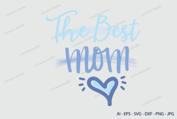 Download Mother's Day Greeting Writing Blue Decor - Blue decor Collection