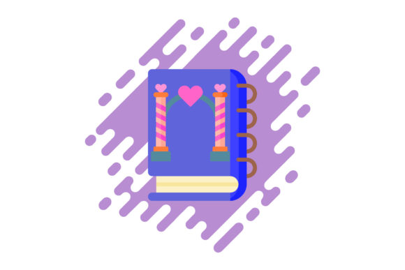 Download Book Icon Cute Blue Decor Pink - Blue decor Collection