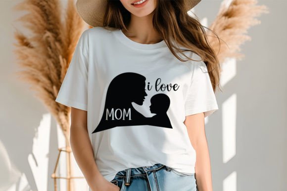 Download I Love Mom SVG Design - Love mom Collection